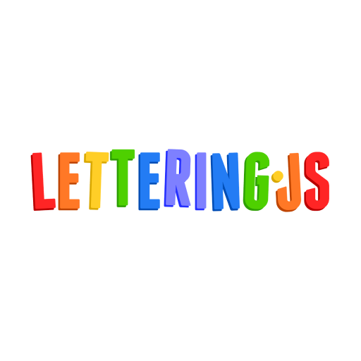Lettering.js
